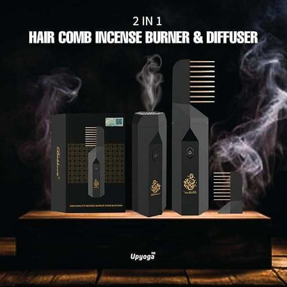The Ultimate Guide to the Bakhoor Burner for Hair: Your 2-in-1 Rechargeable Comb & Diffuser (KSA)