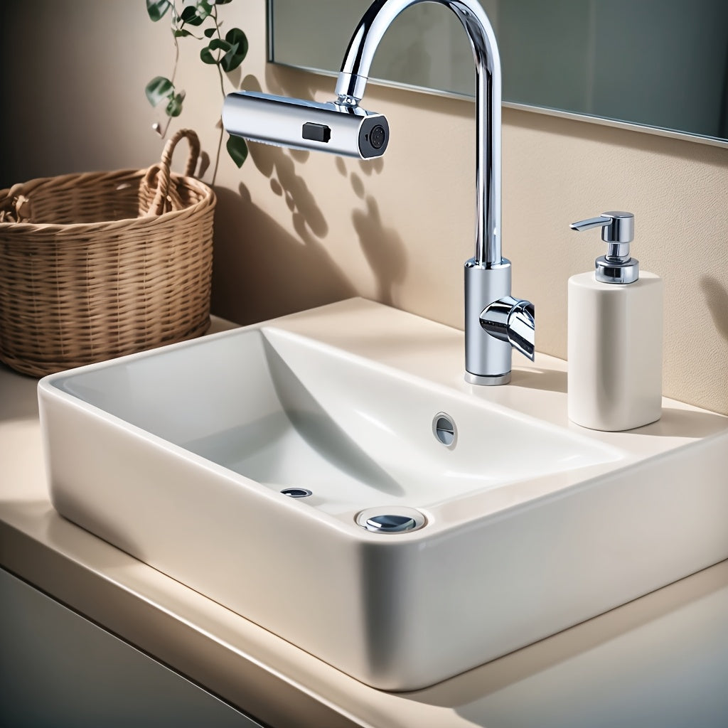 Three-Mode Kitchen and Bathroom Sink Tap Replacement Accessory