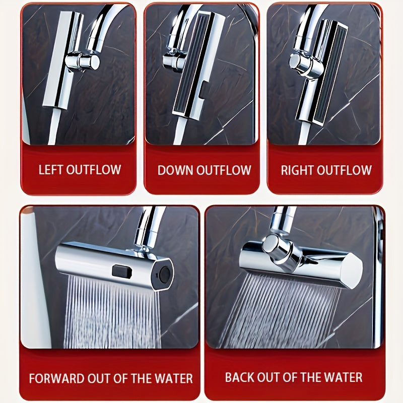 Three-Mode Kitchen and Bathroom Sink Tap Replacement Accessory