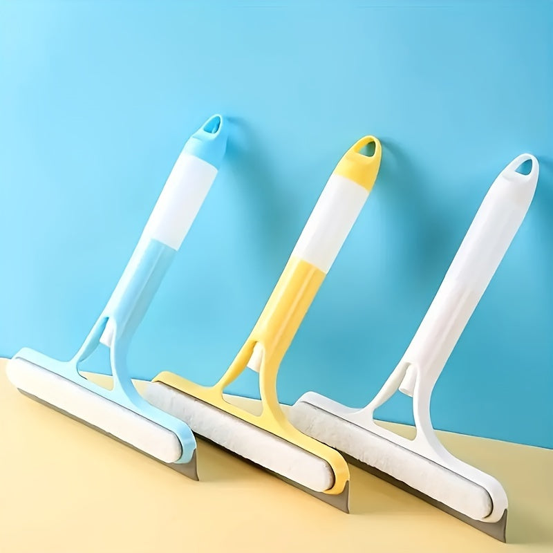 Glass Wiper With Scraper And Sprayer