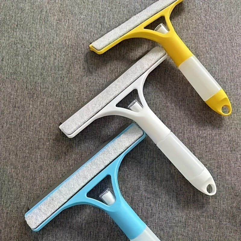 Glass Wiper With Scraper And Sprayer