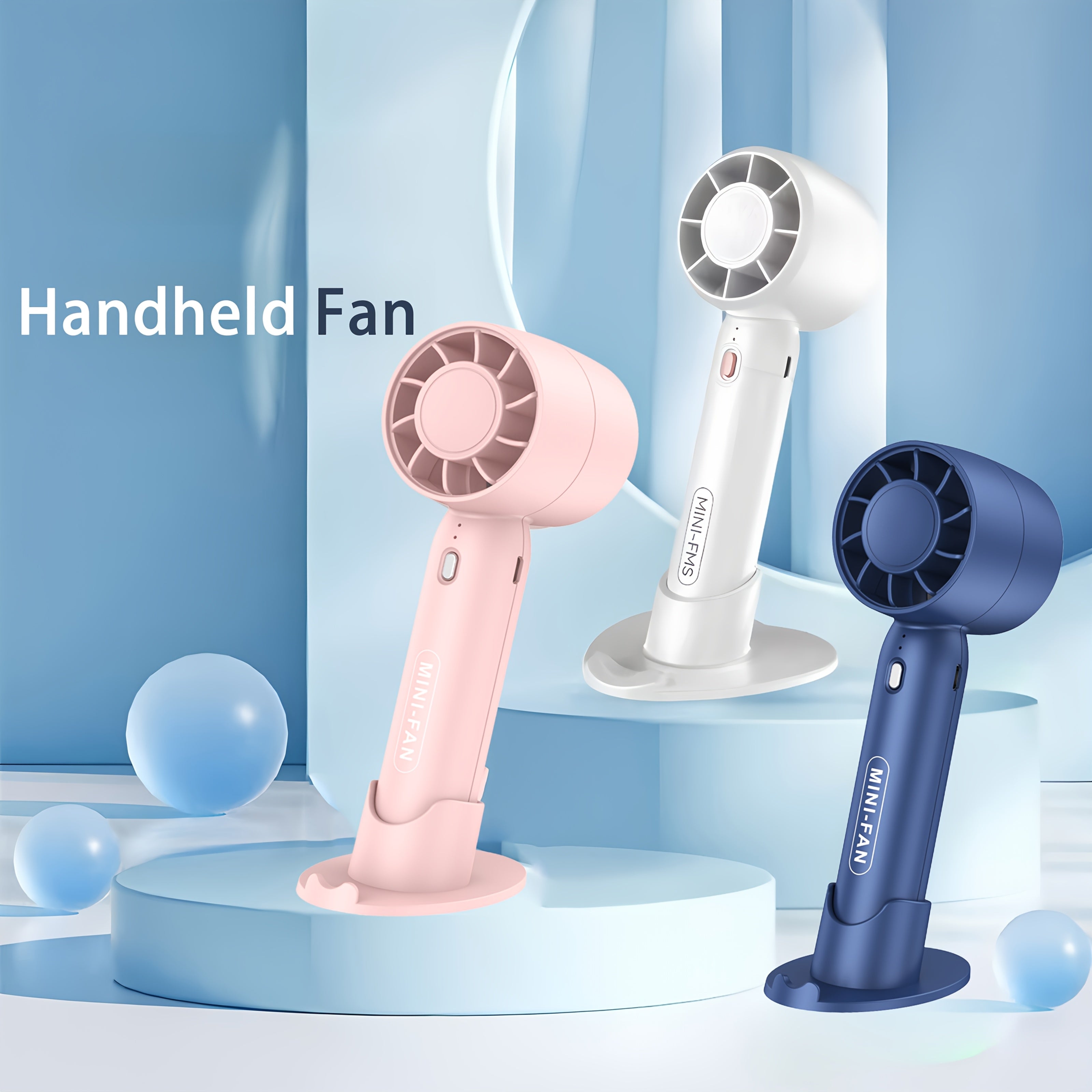Portable Mini Fan USB Rechargeable