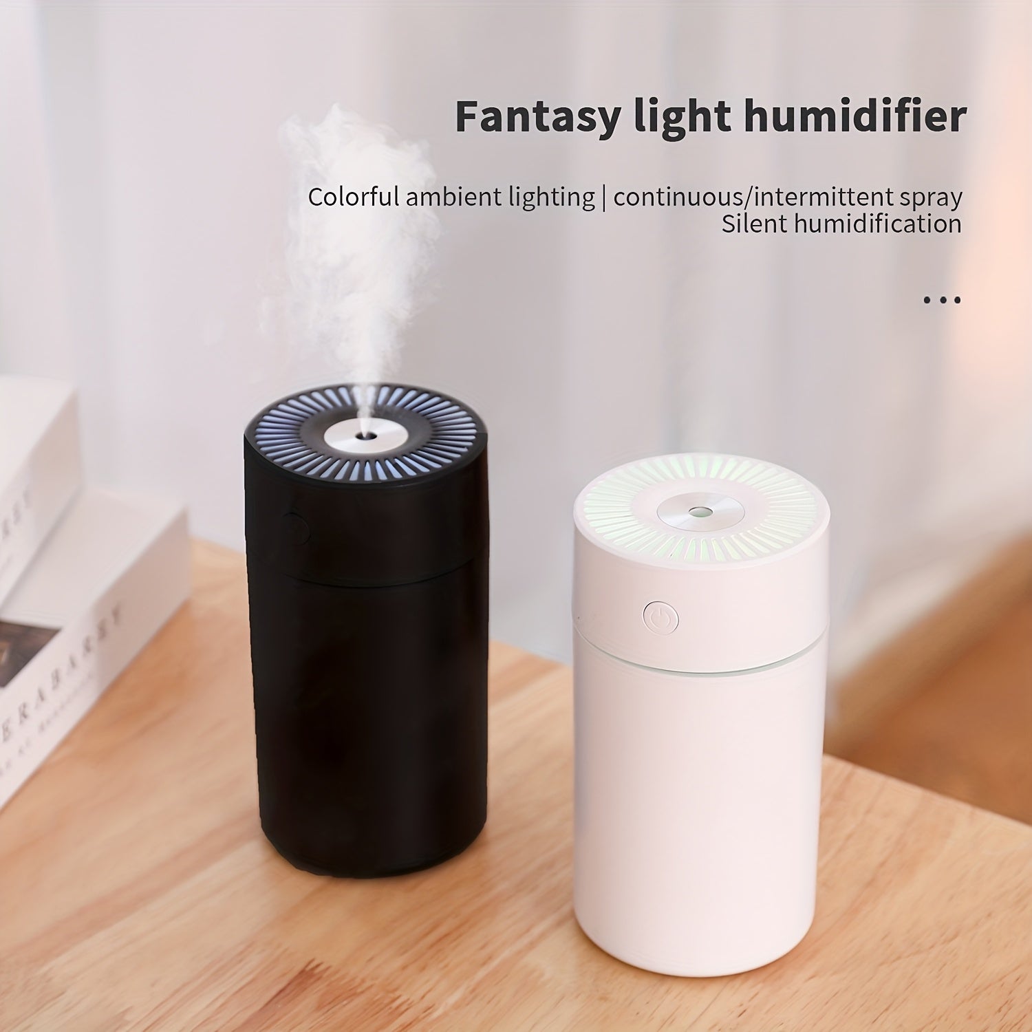 Portable Mini Humidifier USB-C Poweredfor Various Room Types
