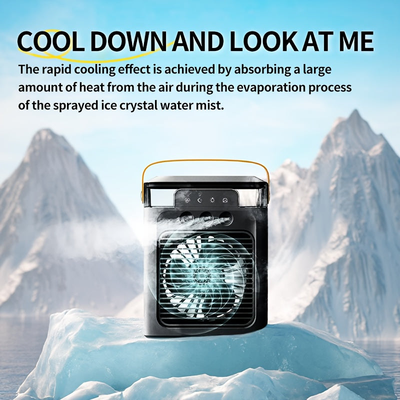 USB-Powered Mini Portable Air Conditioner Fan