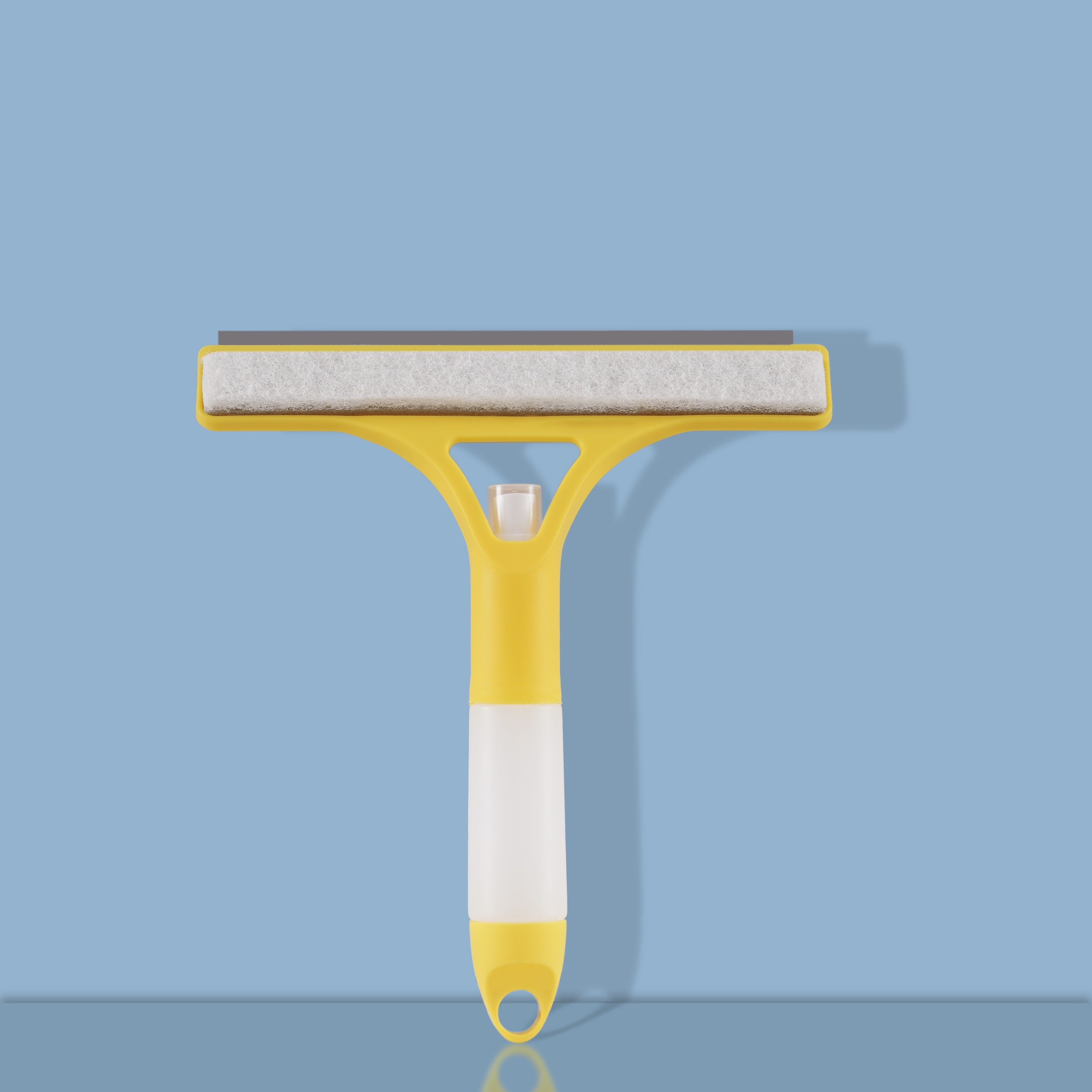 Glass Wiper With Scraper And Sprayer
