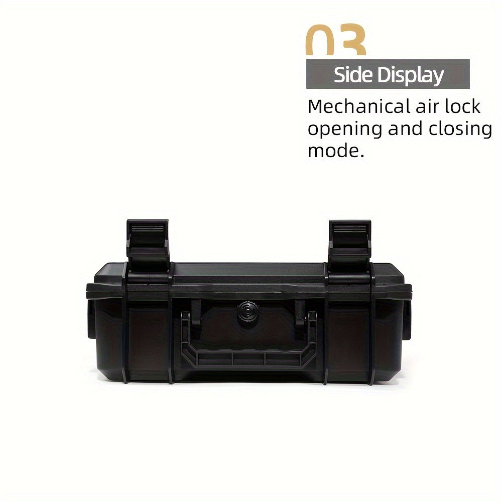 for DJI Mini 4 Pro Case - Explosion-Proof, Waterproof Hard Shell with Large Capacity for Universal Accessories, Black Portable Storage Box with Multiple Compartments and Shockproof Design, DJI Mini Case