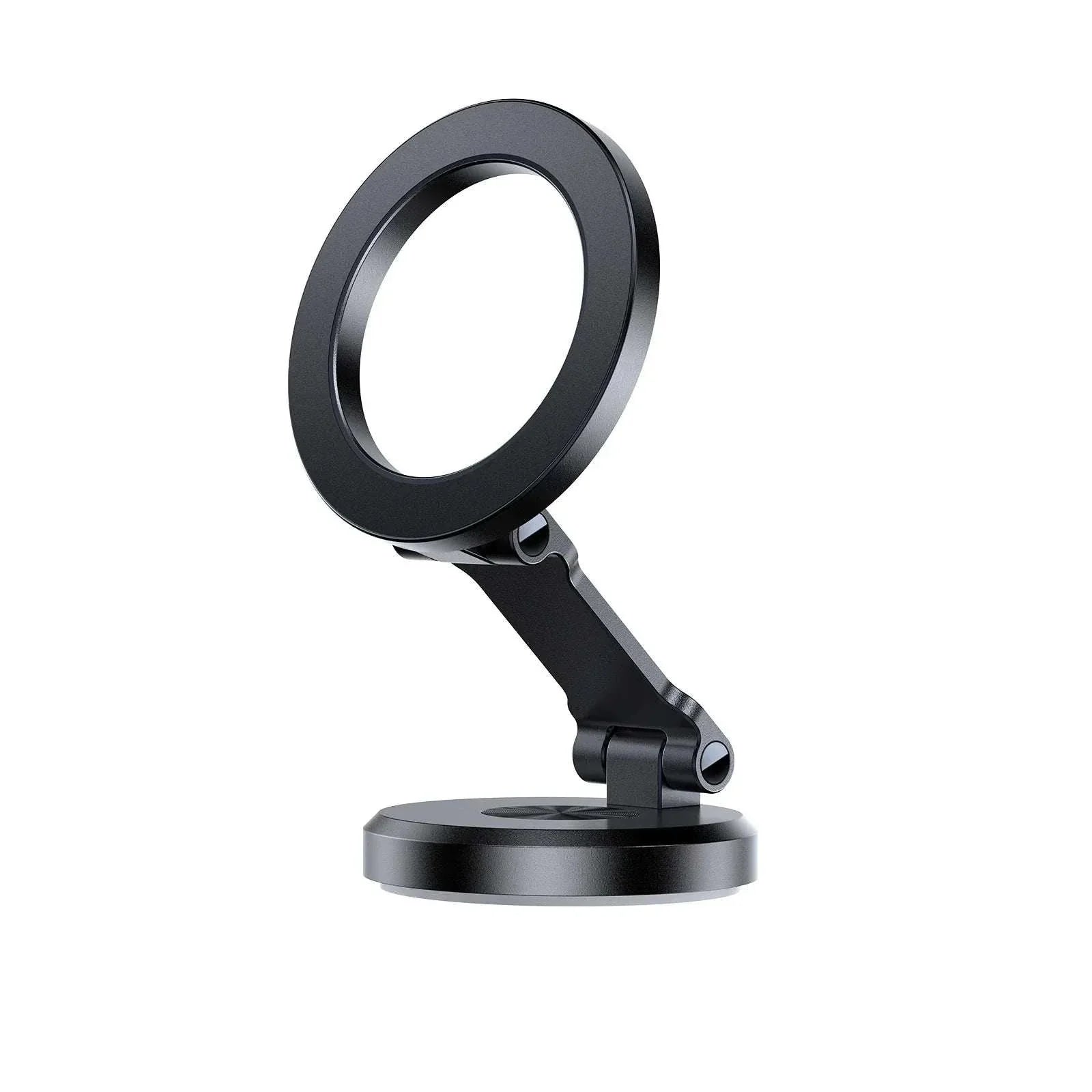 MagSafe Car Mount Phone Holder with 20 N55 super magnets and 360° rotation, compatible with MagSafe-enabled iPhones.