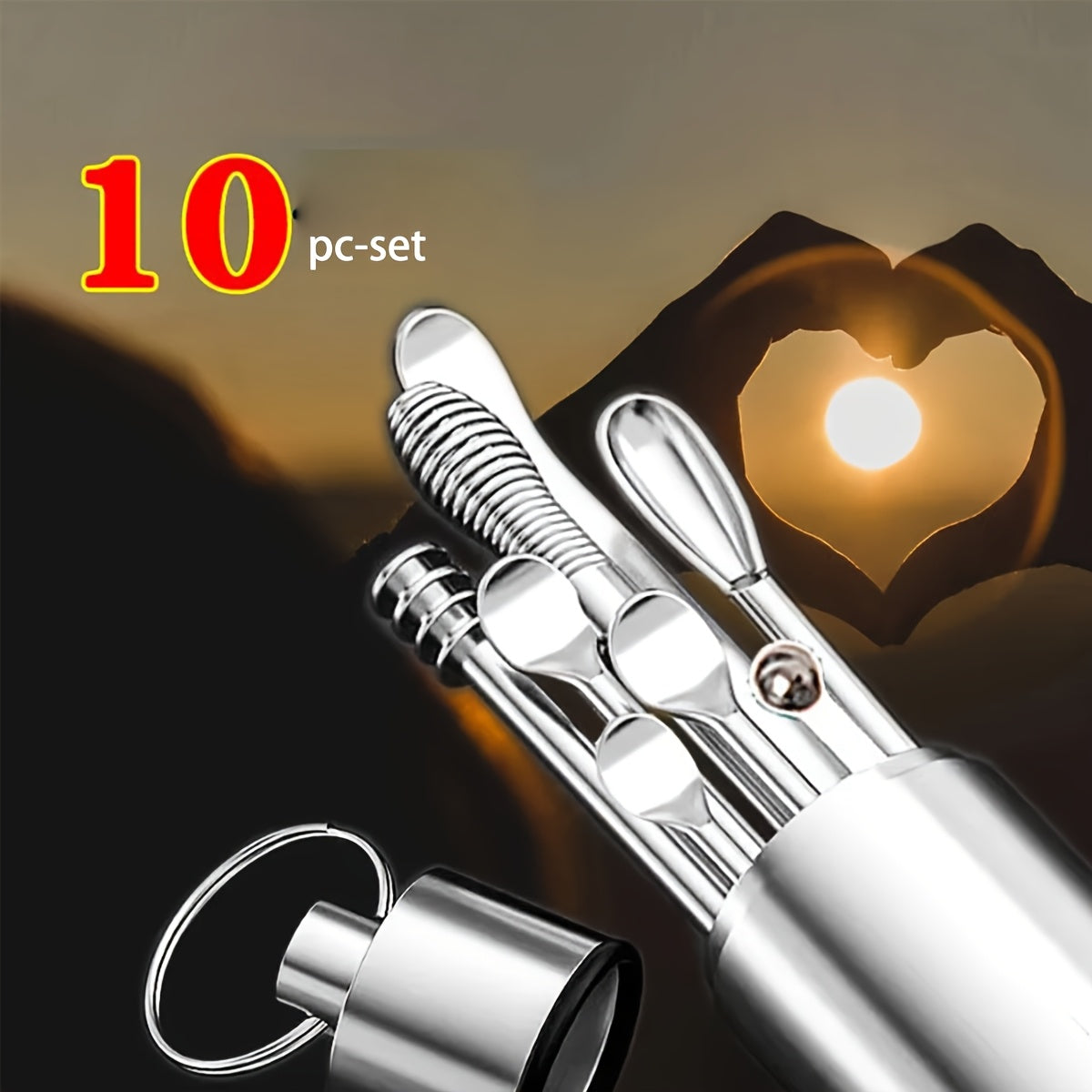 Professional Ear Cleaning Set Tools 10pcs/6pcs Stainless Steel