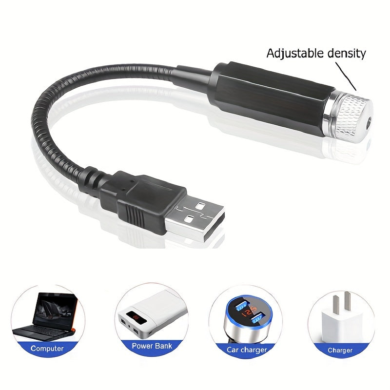 USB Star Projector Night Light
