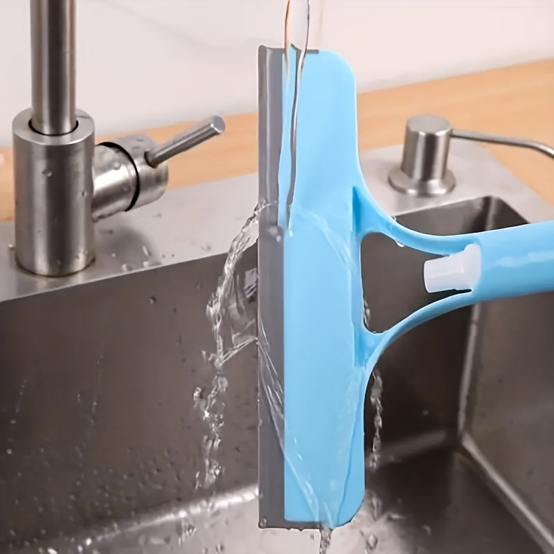 Glass Wiper With Scraper And Sprayer