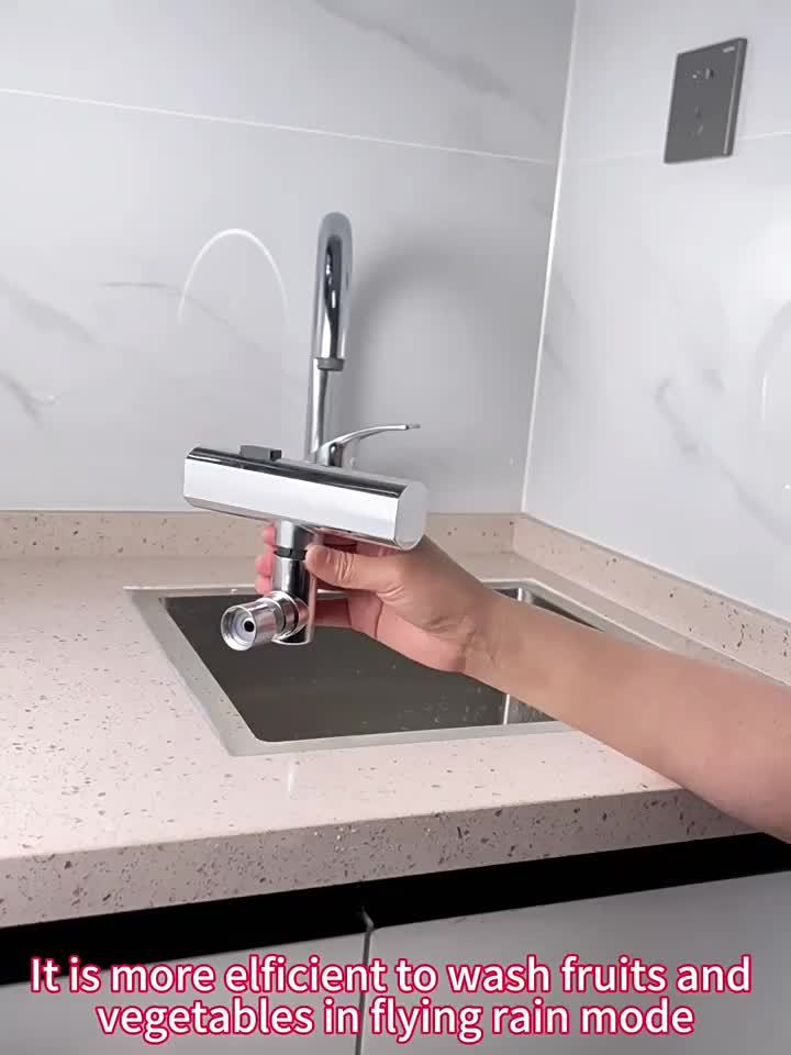 Three-Mode Kitchen and Bathroom Sink Tap Replacement Accessory