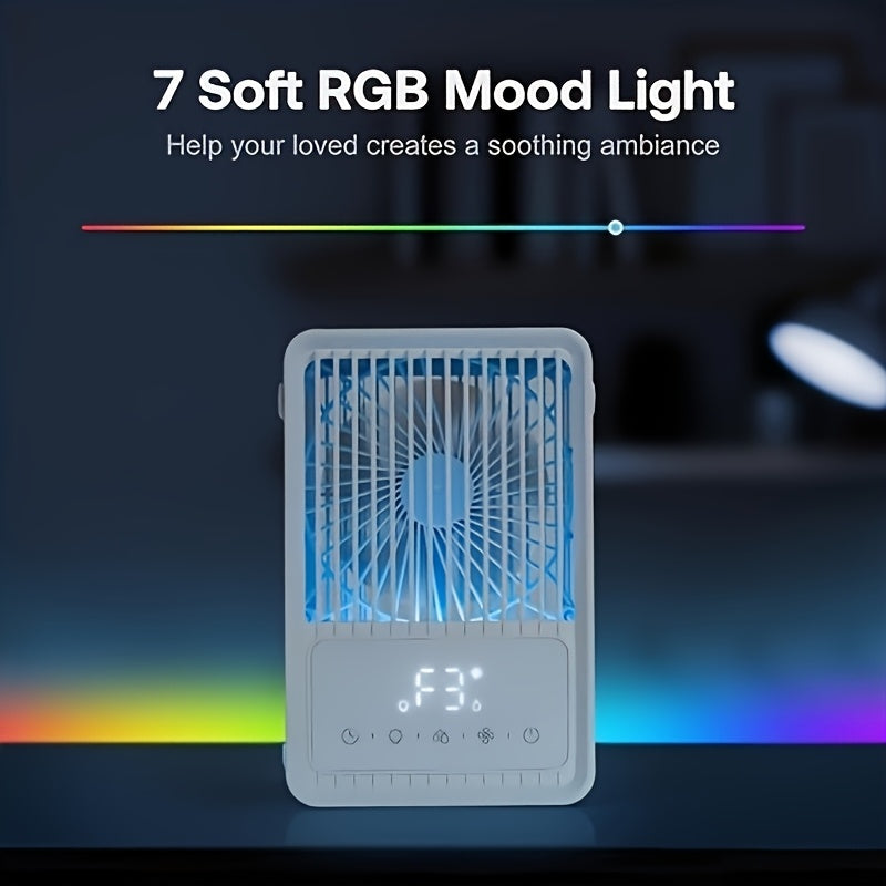 Portable Air Conditioner for Room Office Desk Camping