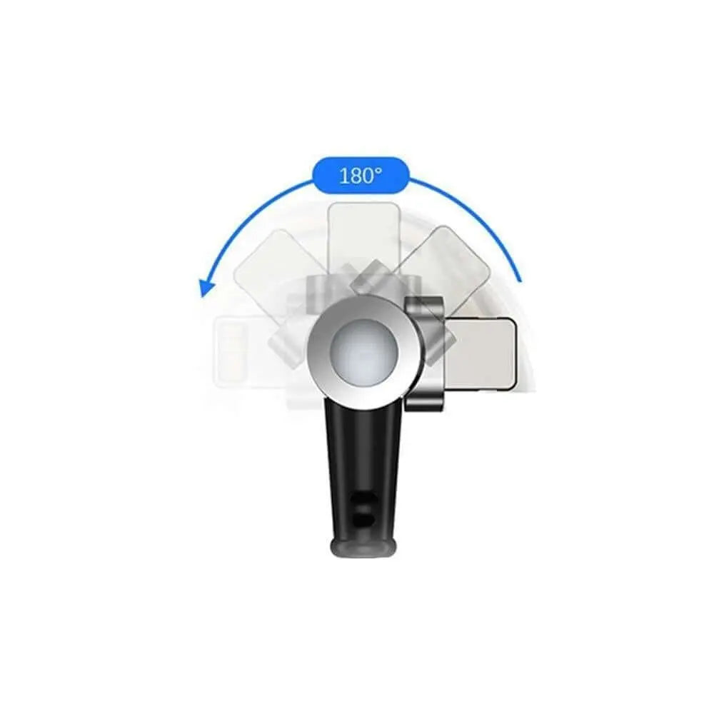 180-degree rotatable magnetic charging cable for flexible use.
