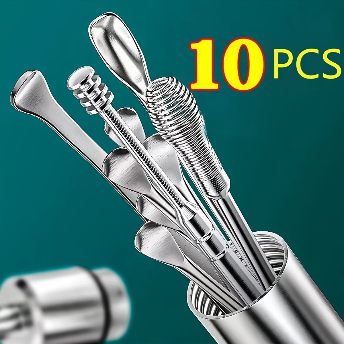 Professional Ear Cleaning Set Tools 10pcs/6pcs Stainless Steel