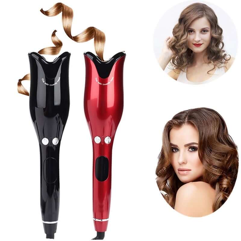 PowerCurl® Automatic Rotating Curling Iron for perfect curls and waves, features ceramic heat technology and tangle protection.