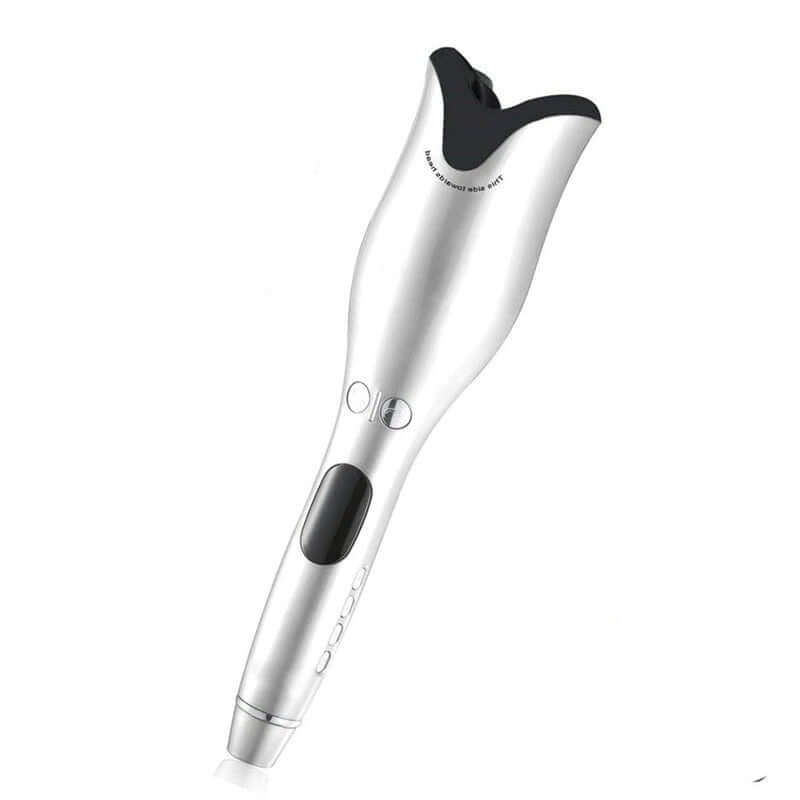PowerCurl® Automatic Rotating Curling Iron with ceramic heat technology for perfect curls in 5 minutes.
